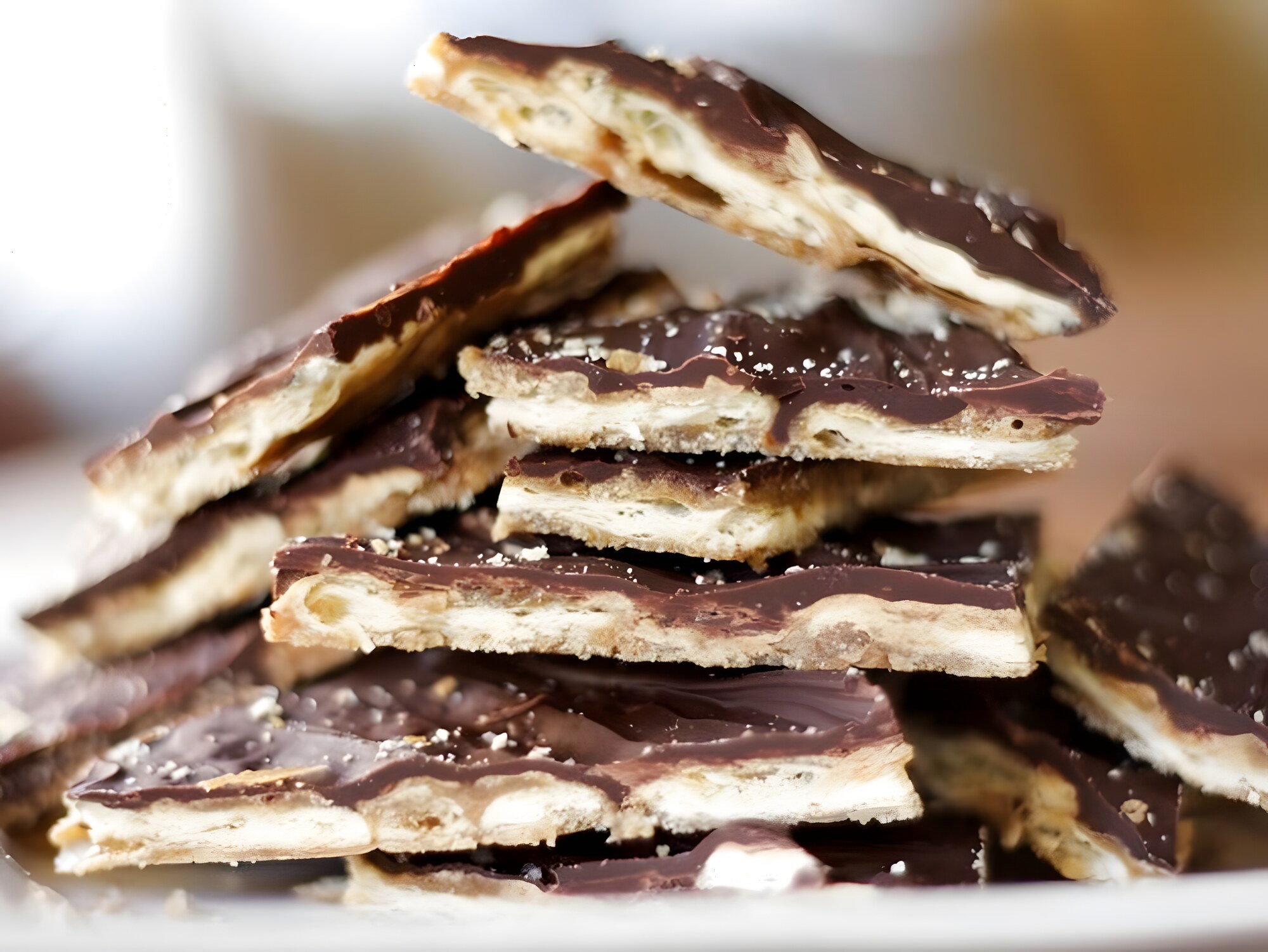 Matza al cioccolato (matza brittle / crack)